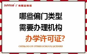 哪些偏門類型需要辦理機(jī)構(gòu)辦學(xué)許可證？